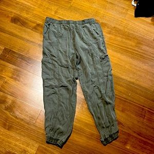 Green Cargo Joggers